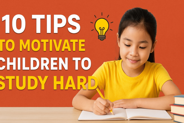 10 Tips to Motivation Children to Study Hard :